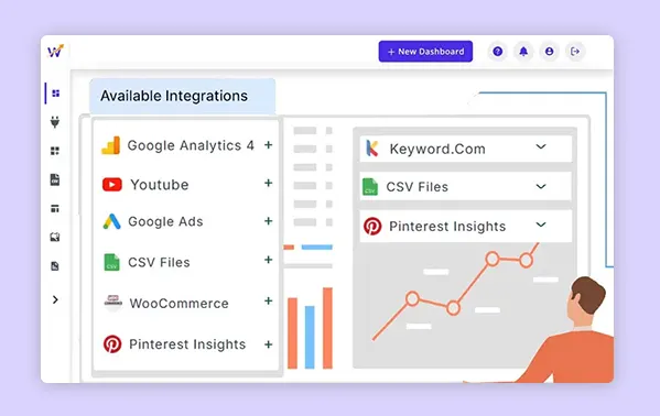connect the data source to create reports with statnexa