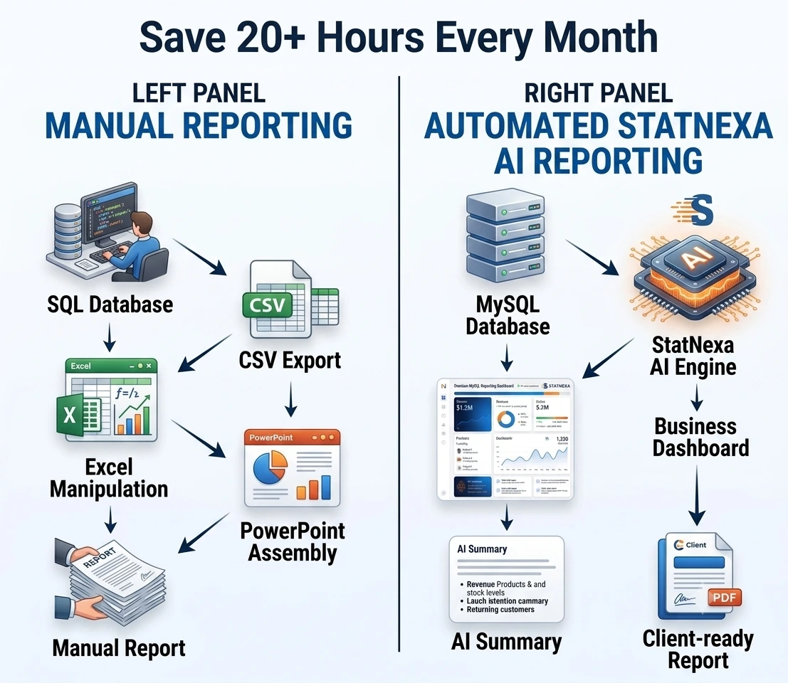 Replace Manual Reporting with AI Automation