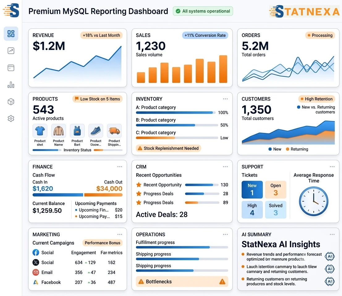 Build Dashboards for Every Business Function