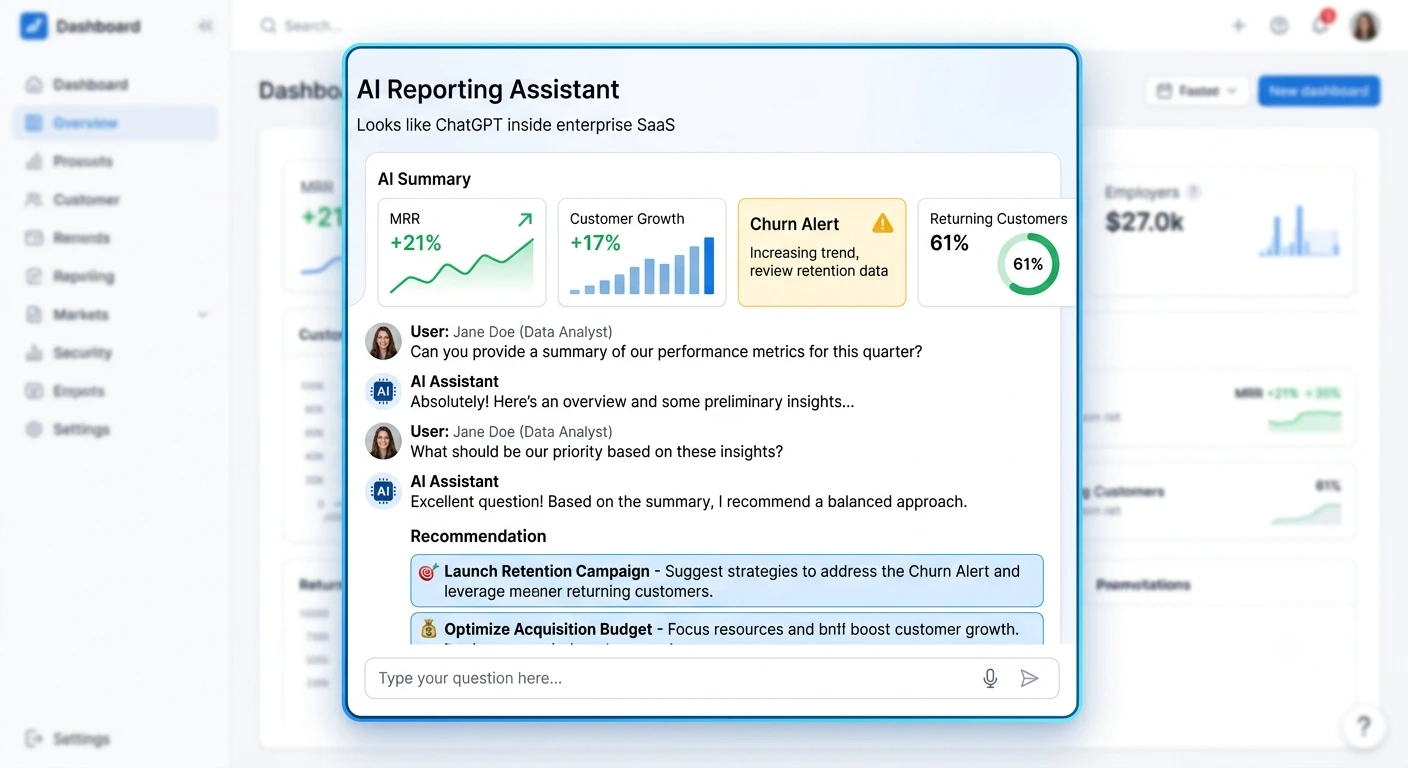 AI Reporting Assistant