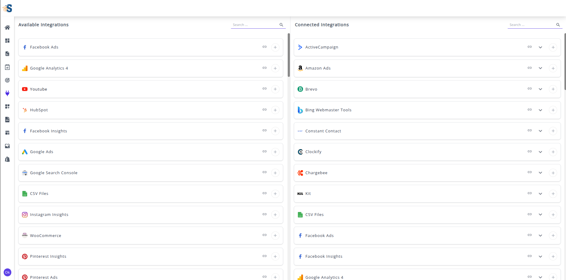 Connect Marketing Platforms