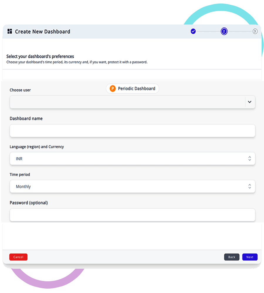 The picture is showing a cross client reporting feature of StatNexa the client reporting software