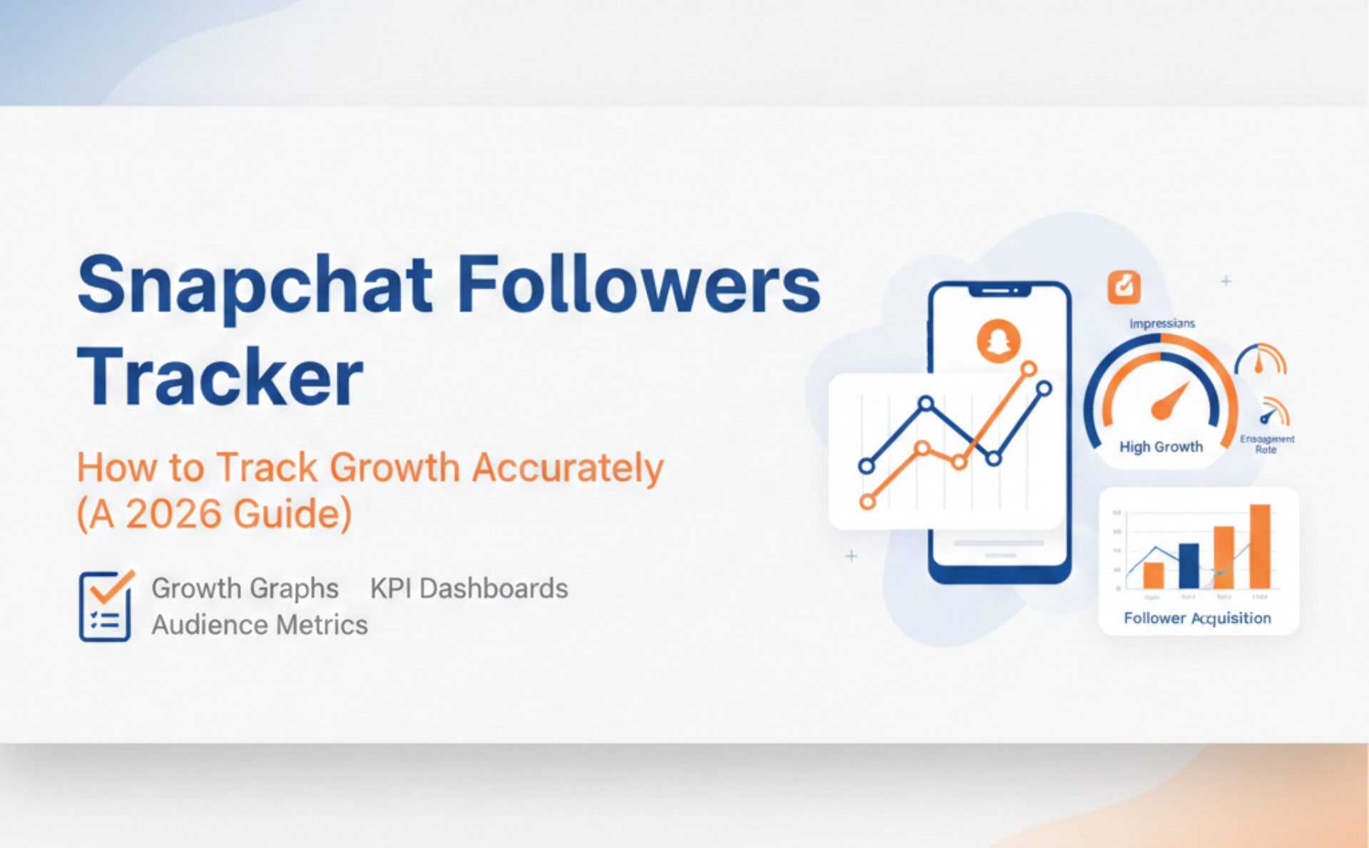 Snapchat followers tracker
