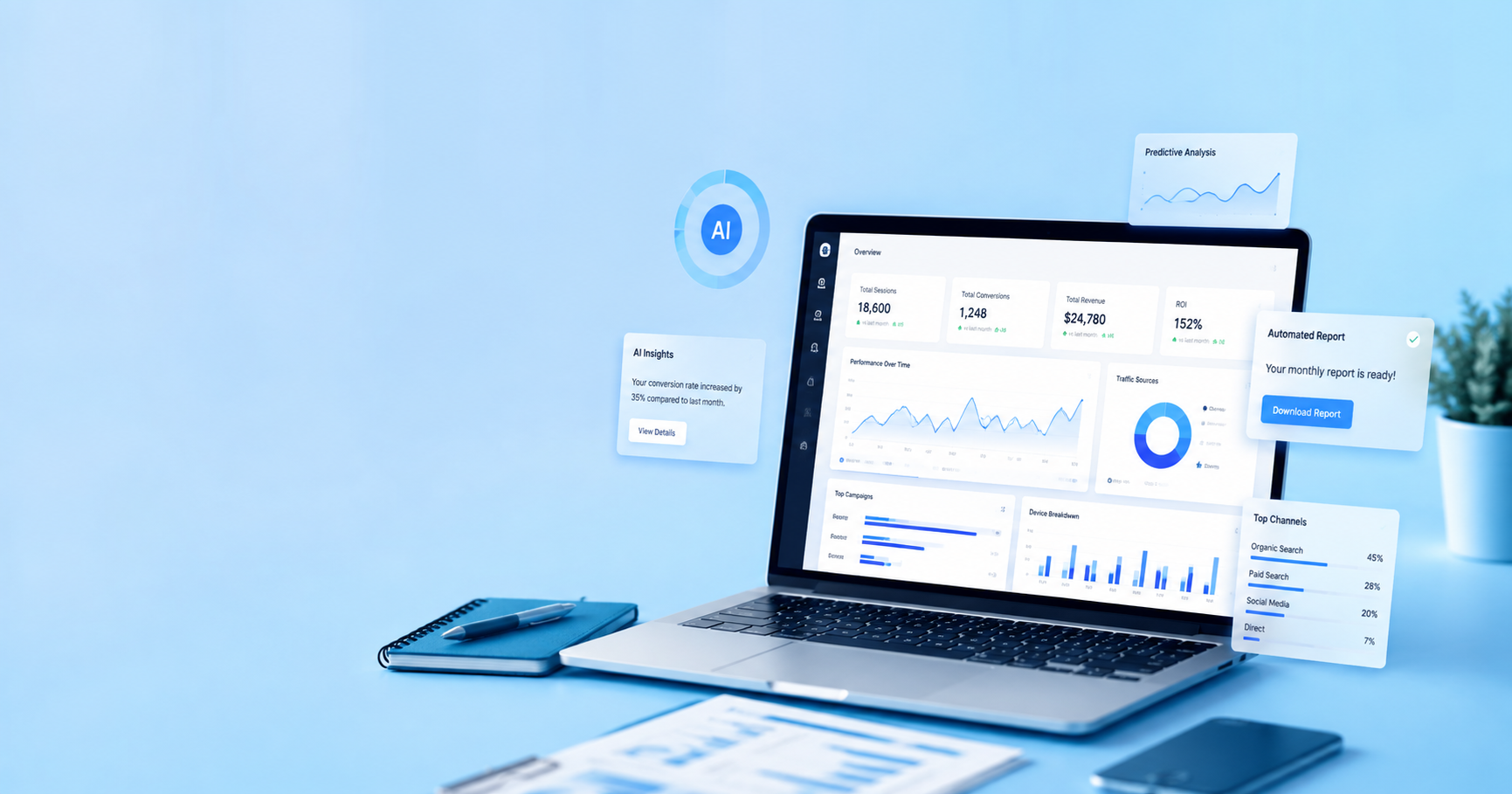Your Client Wants a Report in 2 Hours. Can an AI Powered Analytics Tool Save the Day?